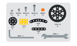 Merkur Pavouk 41 dílů